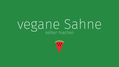 vegane Kokosnussahne selber machen HOW TO