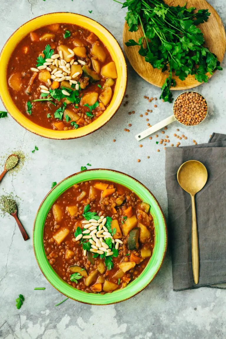 Leckere Linsensuppe für jeden Tag (30 Minuten) — VEGANE VIBES