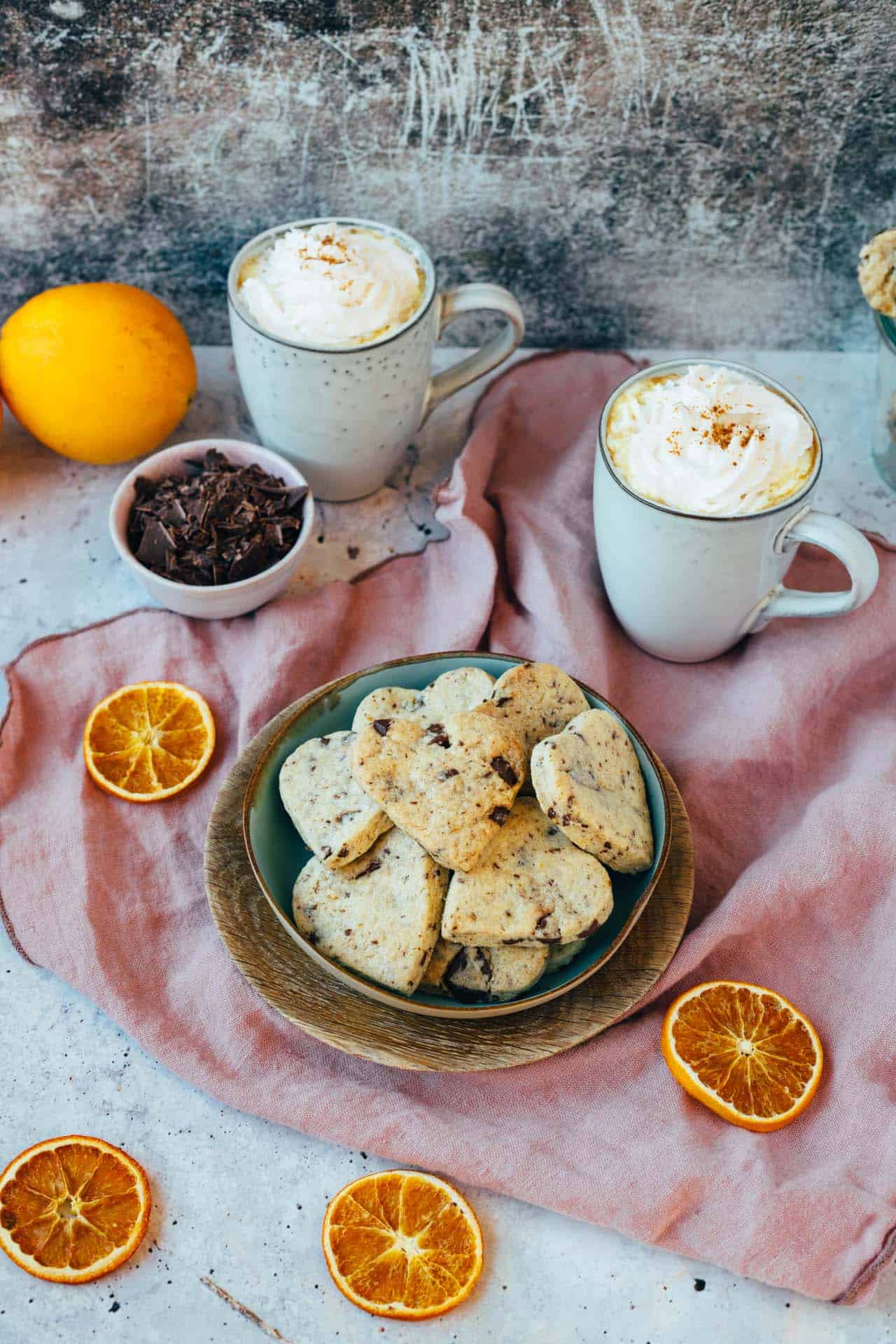 Orangen Schoko Plätzchen (vegan) 25 Minuten — VEGANE VIBES