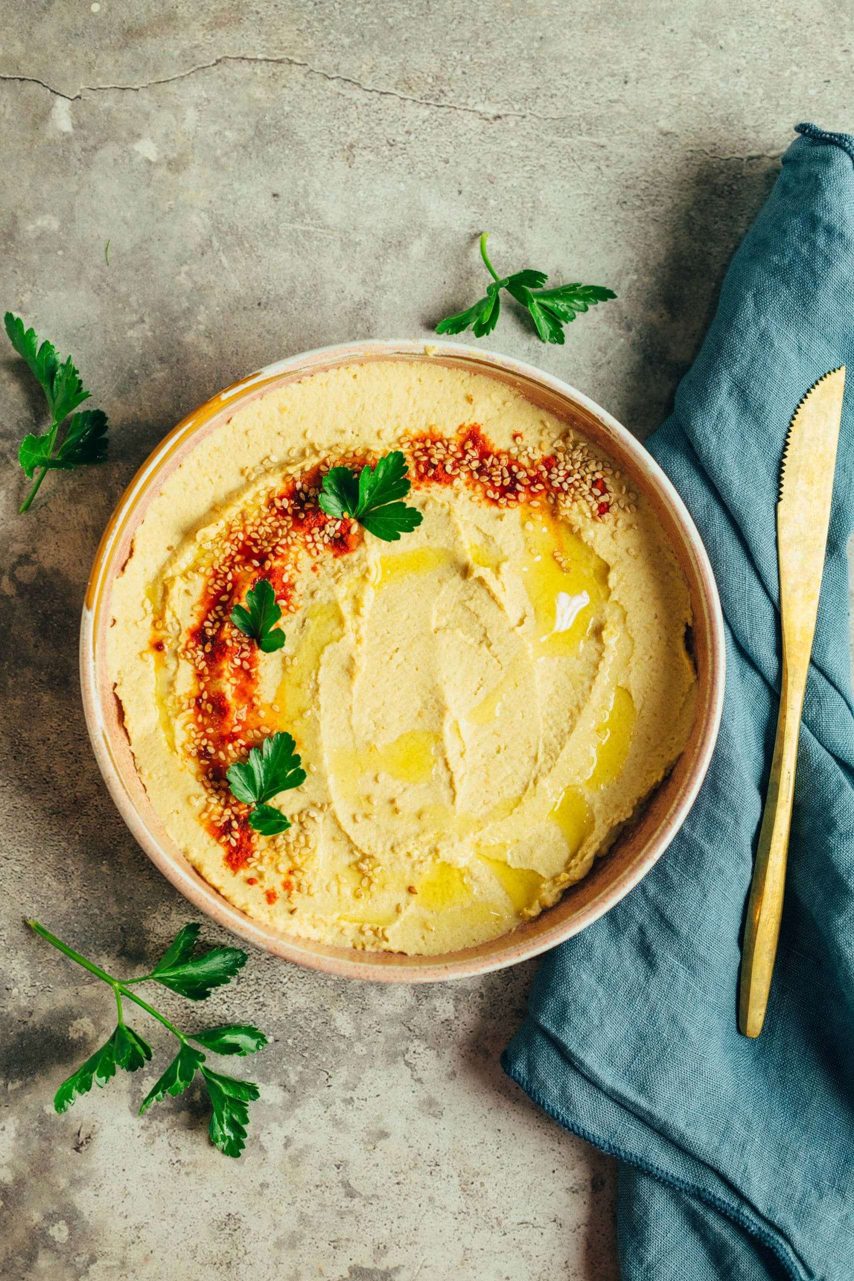 Veganer Hummus Klassisch Minuten Glutenfrei Vegane Vibes