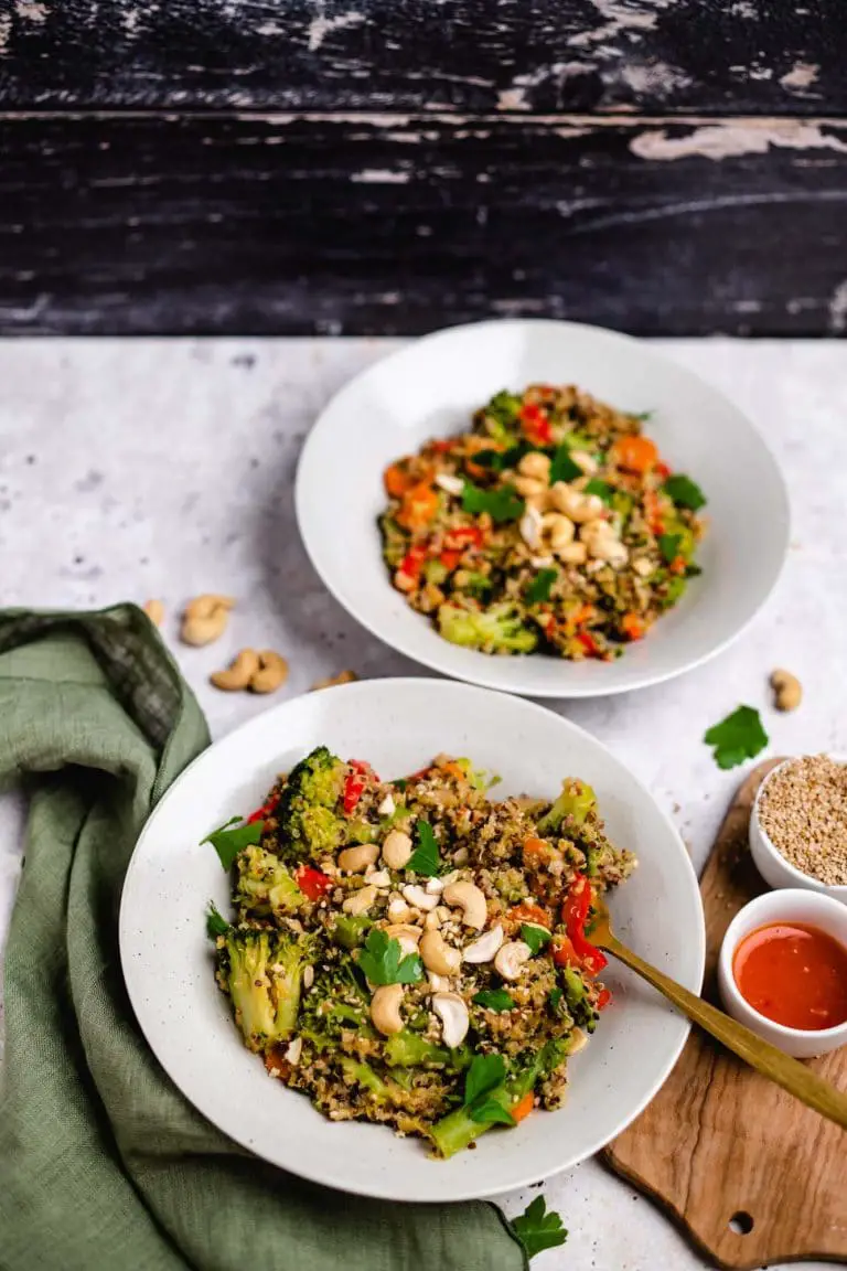 Vegane Quinoa Pfanne 20 Minuten VEGANE VIBES