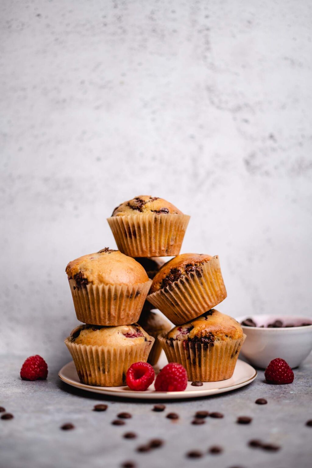 Vegane Schoko Himbeer Muffins (45 Min) — VEGANE VIBES