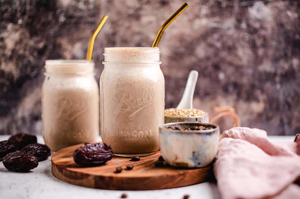 Tahini Coffee Shake (vegan) Rezept