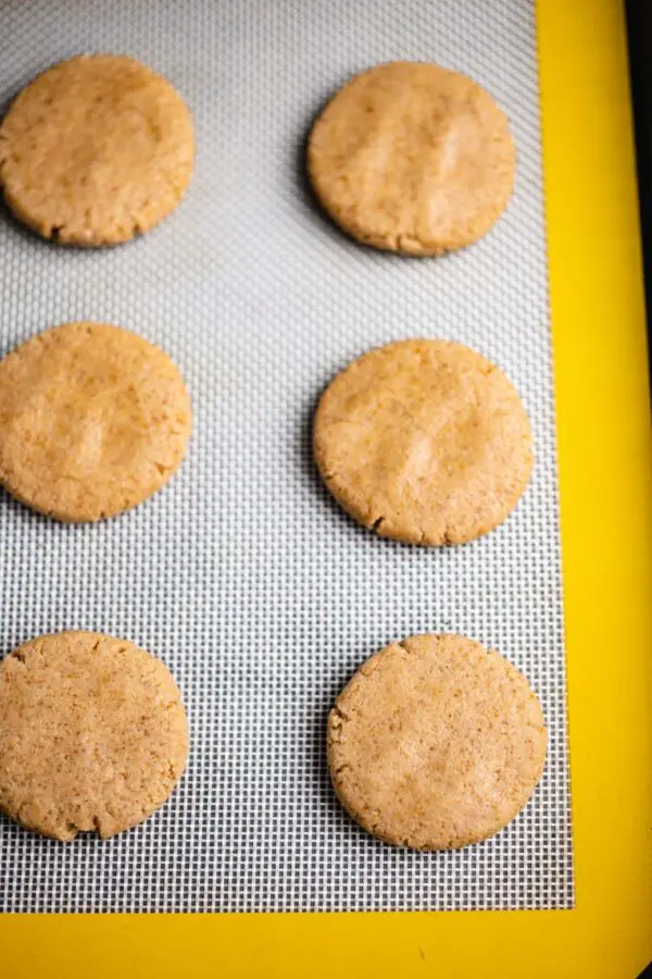 Halloween Cookies mit Spinnennetz Muster — VEGANE VIBES